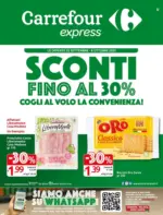 Carrefour Express Sconti fino al 30% - al 08.10.2025