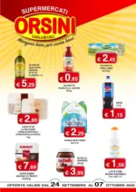 Orsini Market Offerte valide dal 24 settembre al 07 ottobre - al 07.10.2025