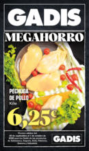 Precios válidos del 25 de septiembre al 1 de octubre