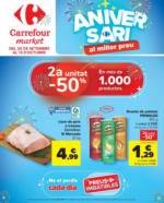 Carrefour Market Del 25 de setembre al 13 d’octubre - hasta el 13.10.2025