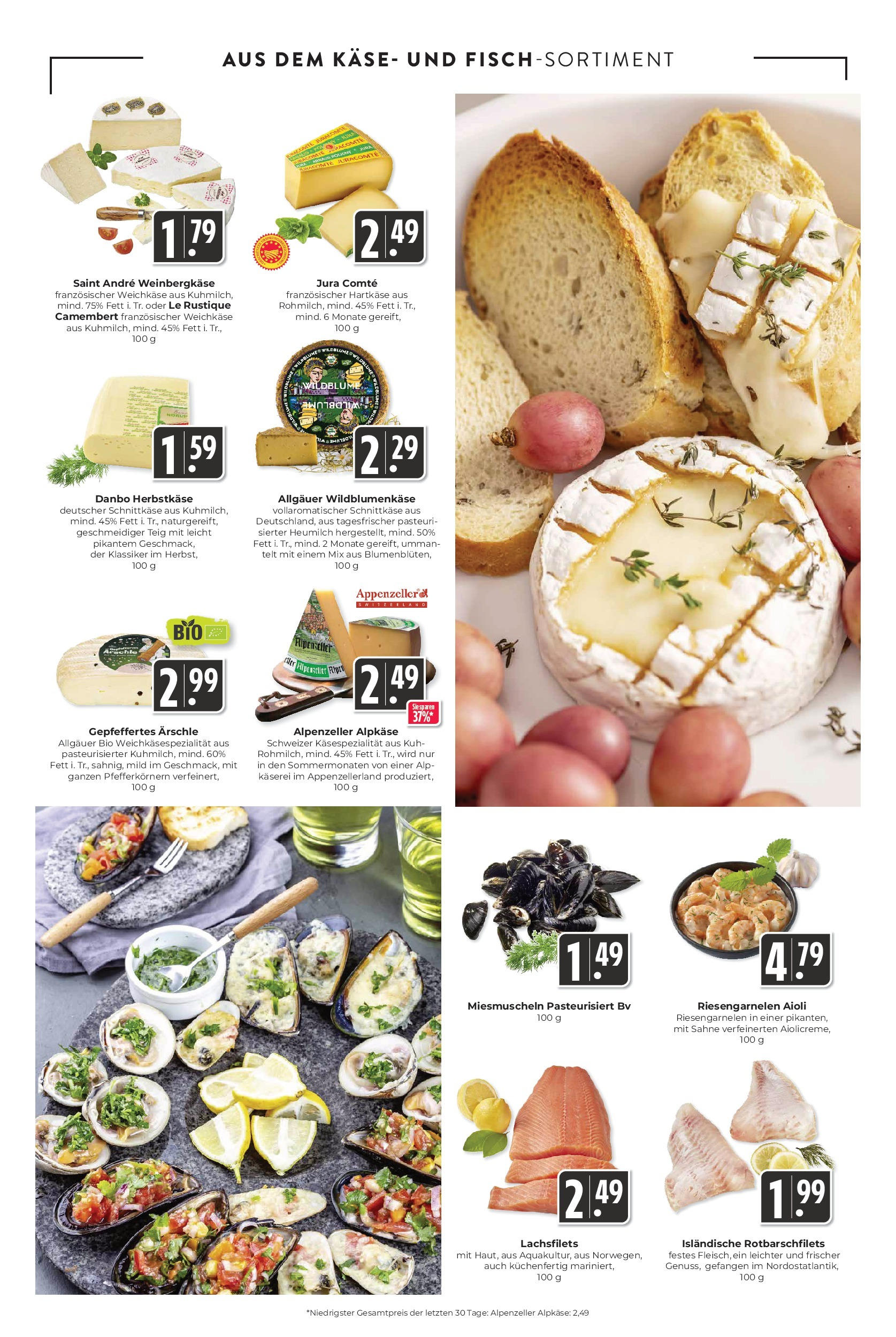 Entdecke - Hieber's Frischecenter: Meine Woche (ab 28.09.2025) zum Blättern | Seite: 5 | Produkte: Jura, Käse, Sahne