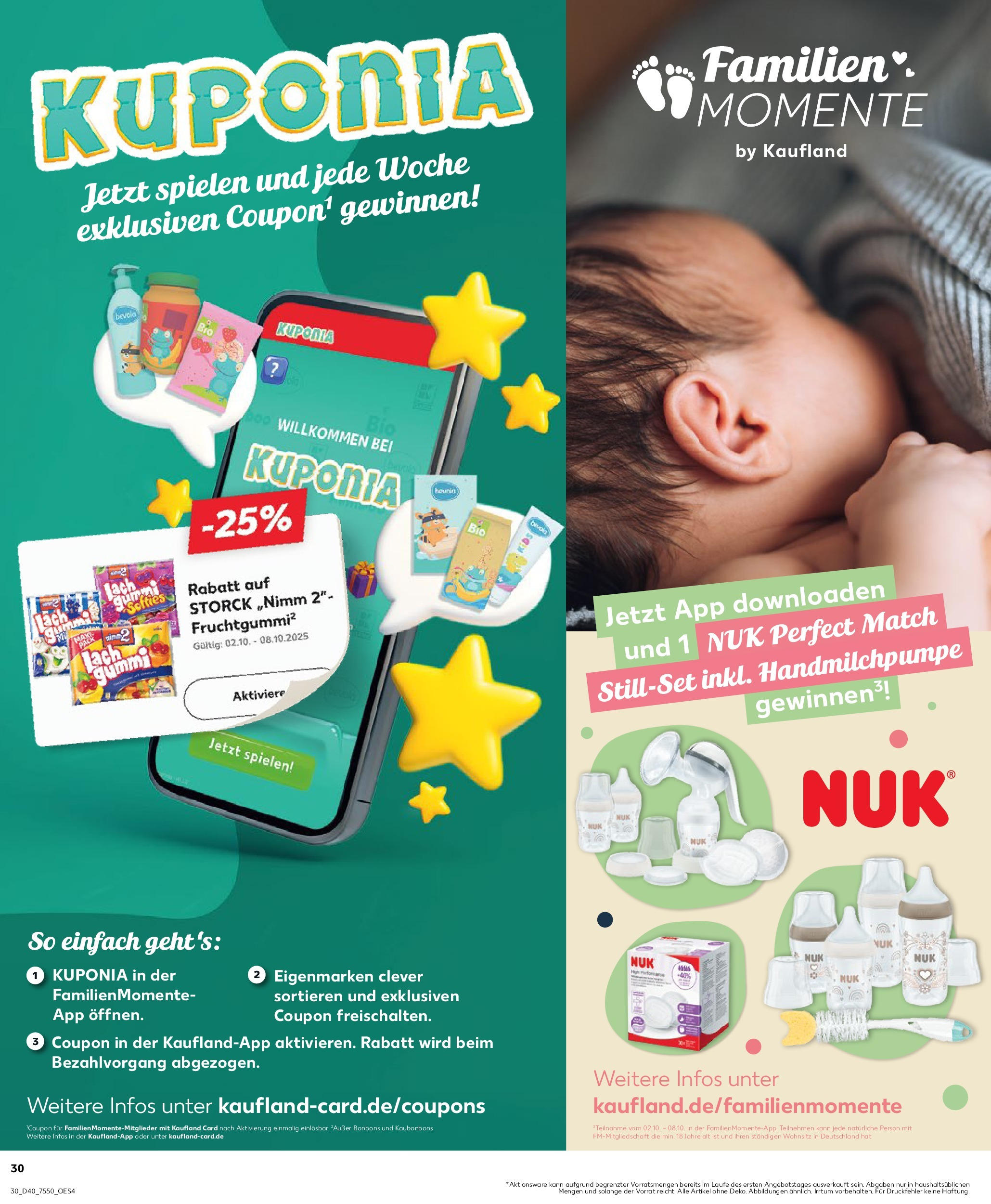 Prospekt Kaufland ab 02.10.2025 » Angebote Online zum Blättern | Seite: 30