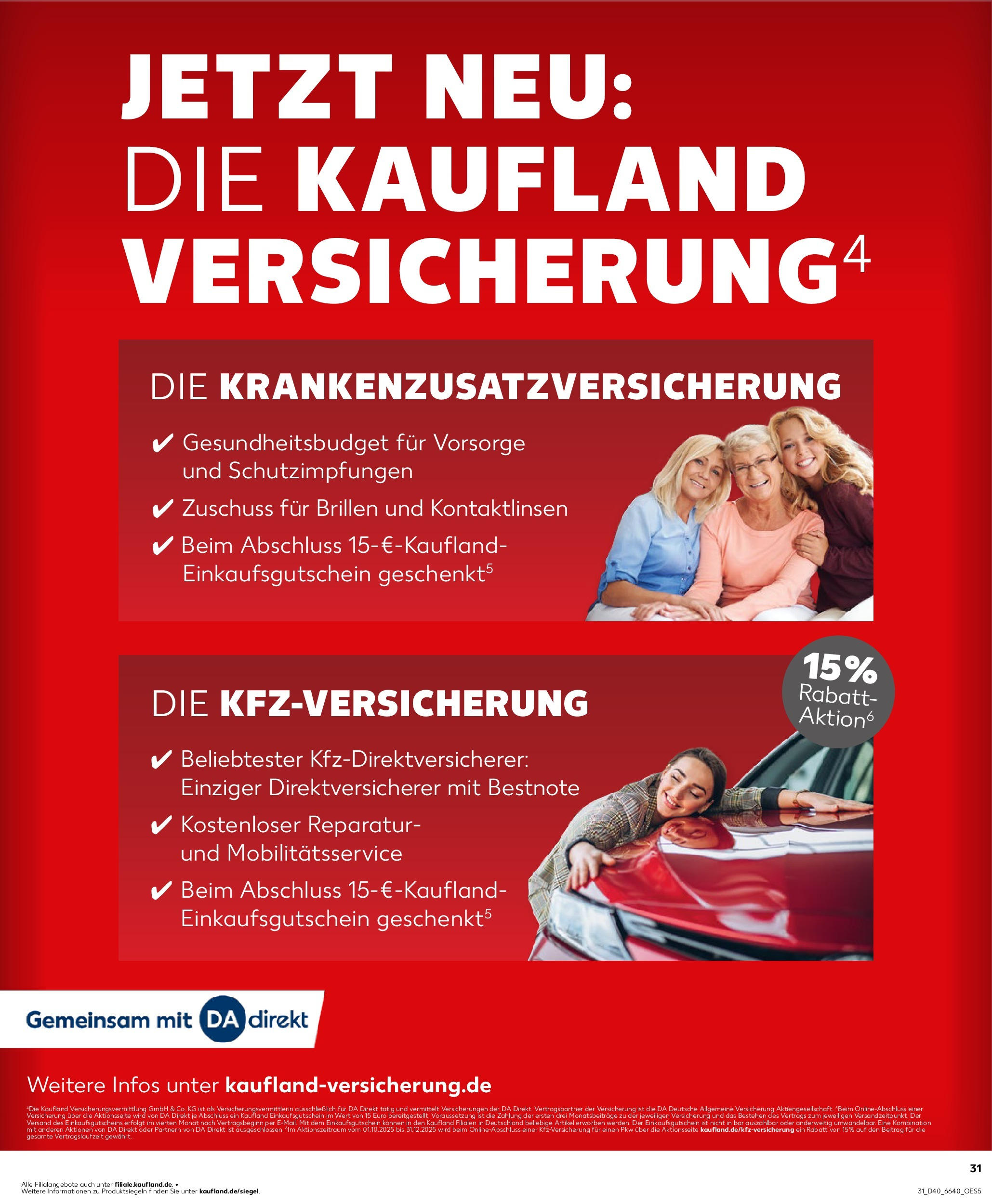 Prospekt Kaufland ab 02.10.2025 » Angebote Online zum Blättern | Seite: 31