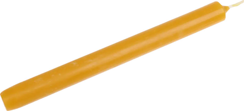 keine Marke Leuchterkerze aus 100% Bienenwachs