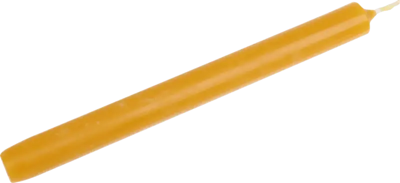 keine Marke Leuchterkerze aus 100% Bienenwachs