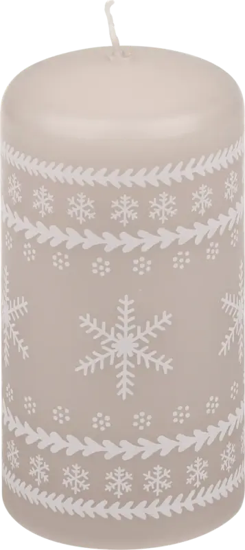 Steinhart KERZEN Stumpenkerze Norwegen, taupe