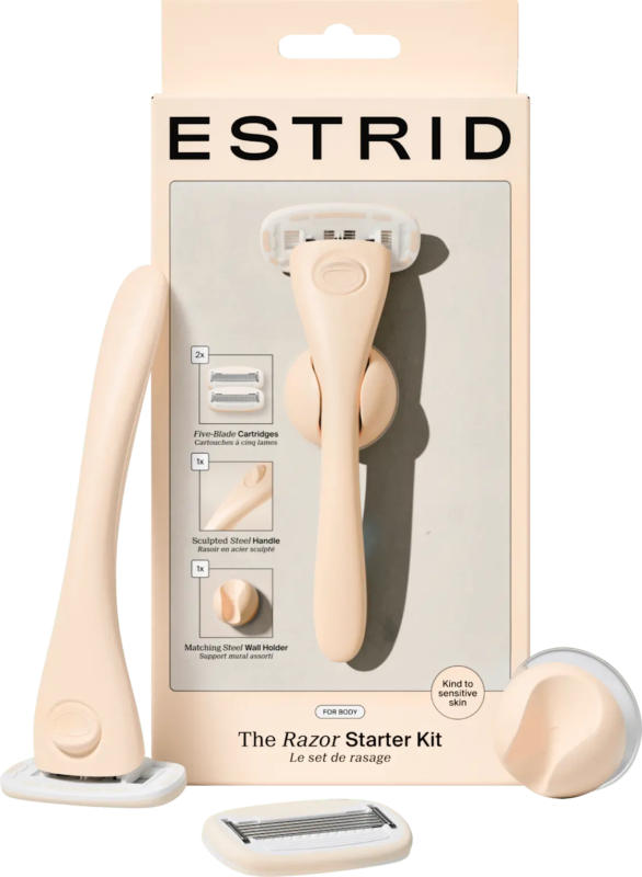 Estrid Rasierer, fawn Starterset