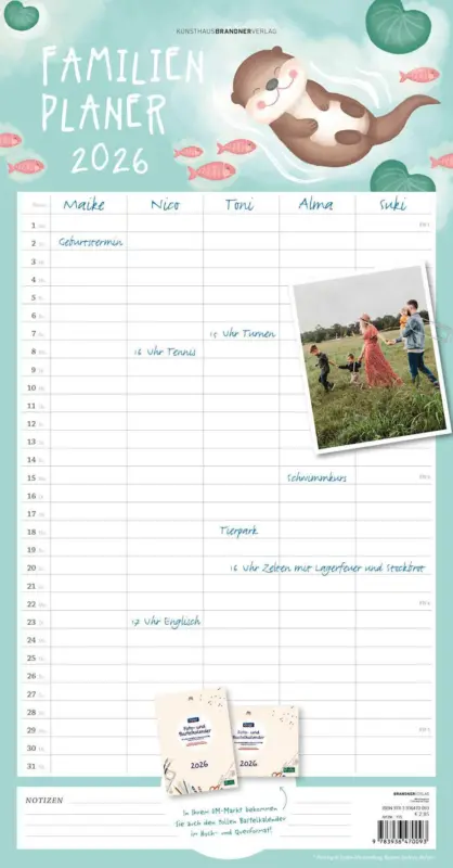 Dekorieren & Einrichten Familienplaner 2026
