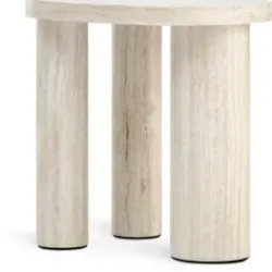 JYSK Măsuță cafea LUNDEBORG 38x50 asp travertin