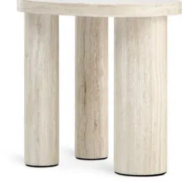 JYSK Măsuță cafea LUNDEBORG 38x50 asp travertin