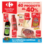 Carrefour Market 40 Prodotti al 40% - al 09.10.2025