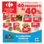 Carrefour Market 40 Prodotti al 40% - al 09.10.2025