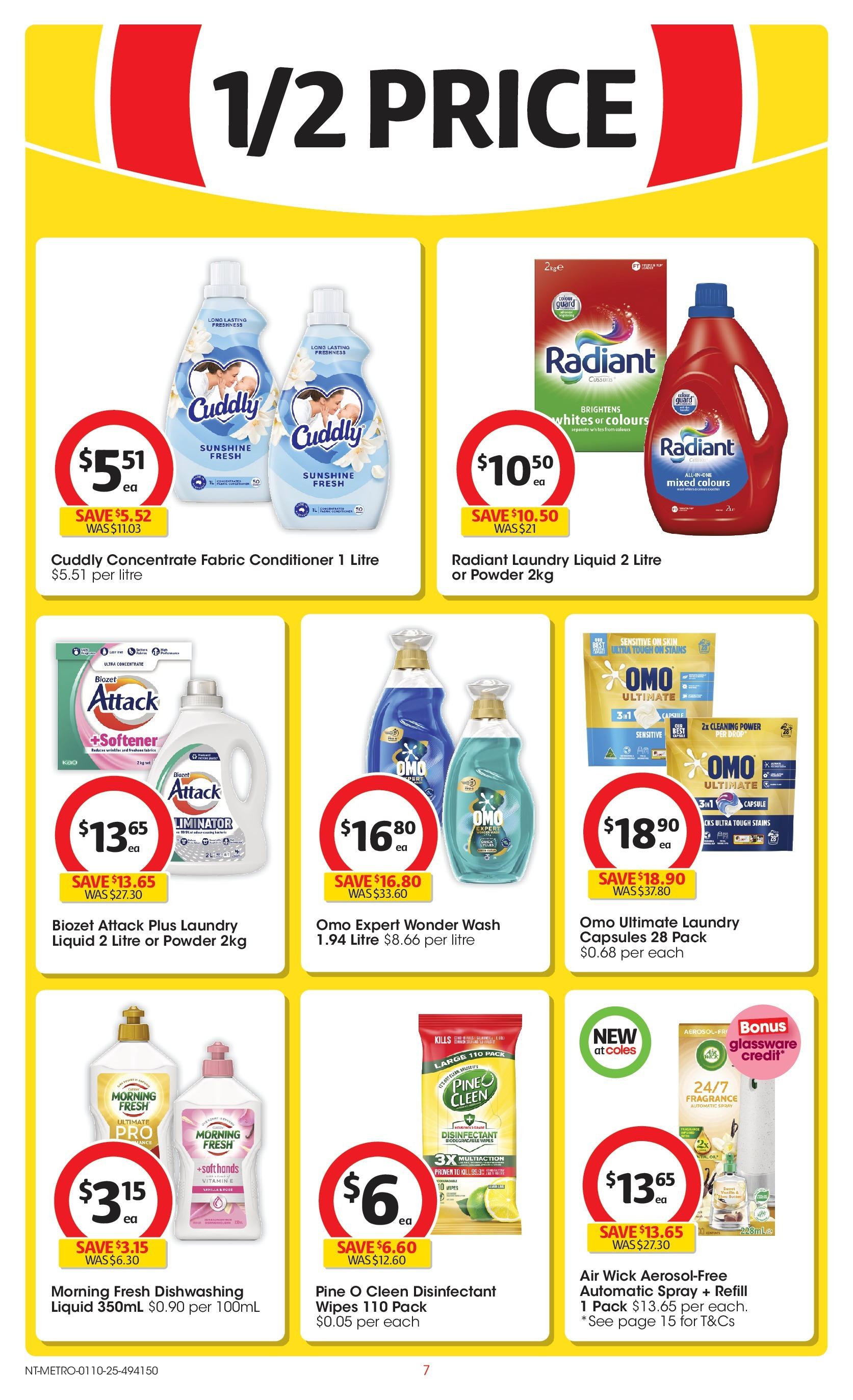 ﻿﻿Coles catalogue valid from 30/09/2025 > Online Australia | Page: 7 | Products: Fragrance, Powder, Conditioner, Glassware
