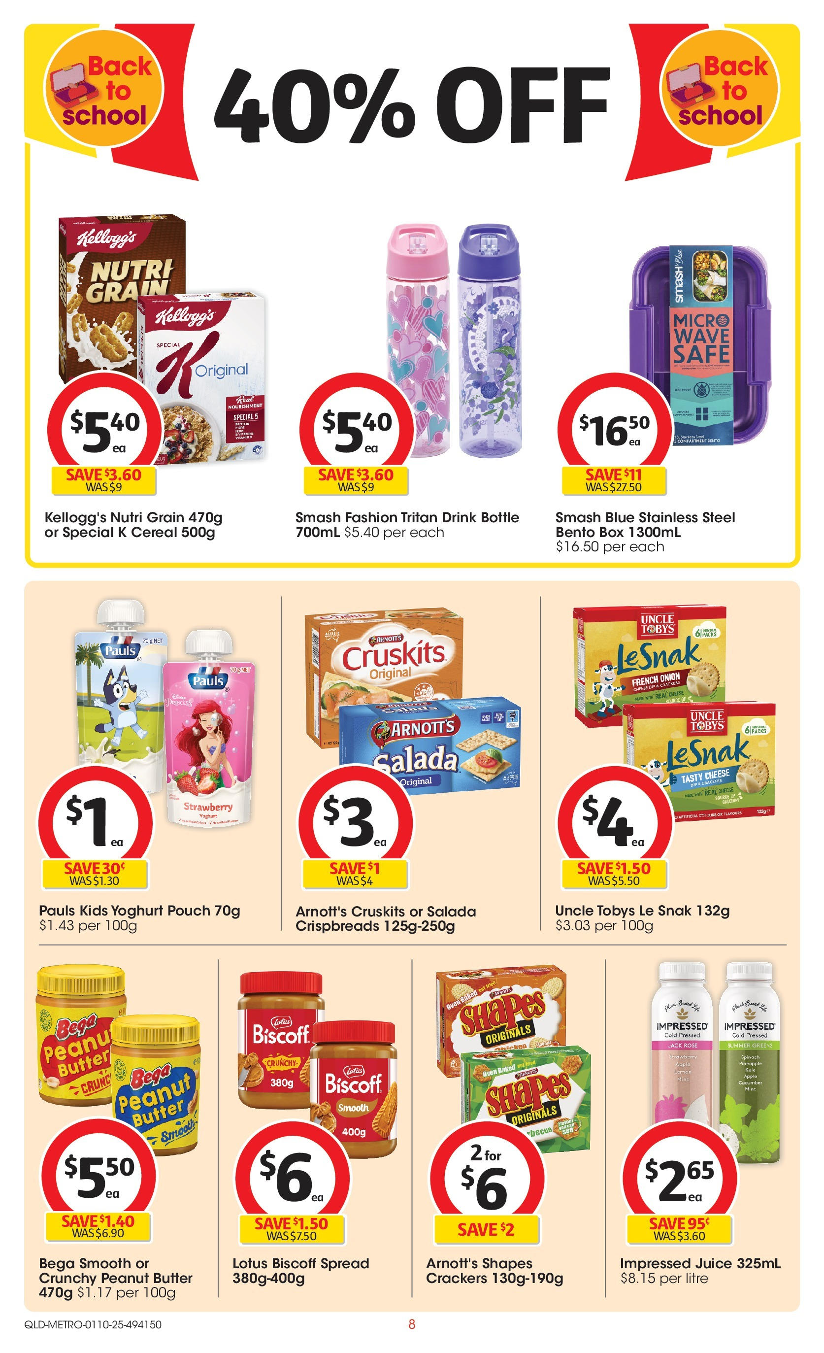 ﻿﻿Coles catalogue valid from 30/09/2025 > Online Australia | Page: 8 | Products: Butter, Pineapple, Oven, Safe