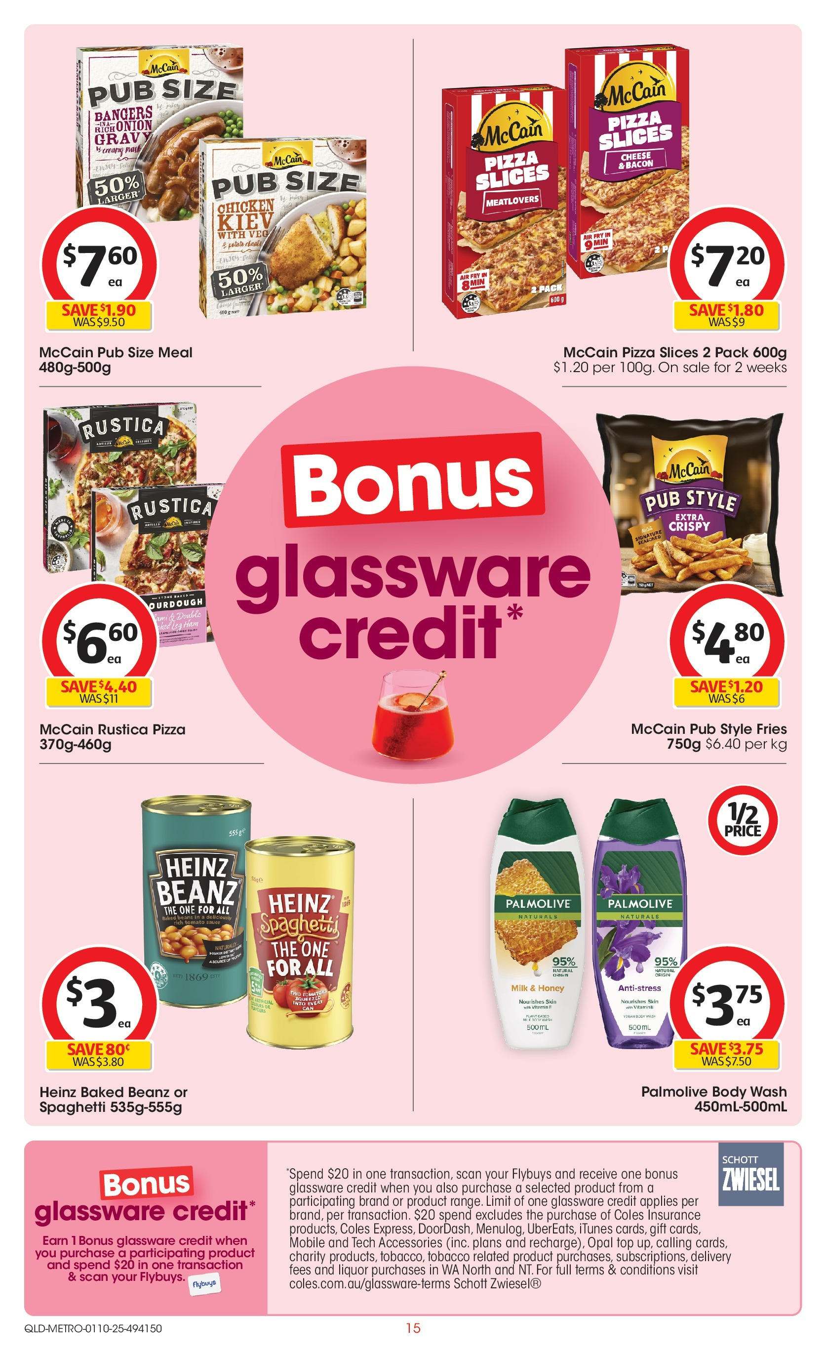 ﻿﻿Coles catalogue valid from 30/09/2025 > Online Australia | Page: 15 | Products: Milk, Glassware, Opal, Accessories