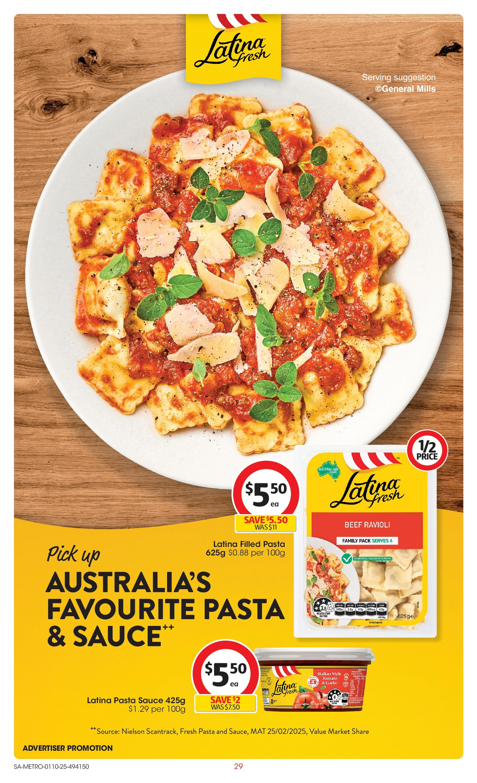 ﻿﻿Coles catalogue valid from 30/09/2025 > Online Australia | Page: 29 | Products: Beef, Pasta, Sauce, Hat