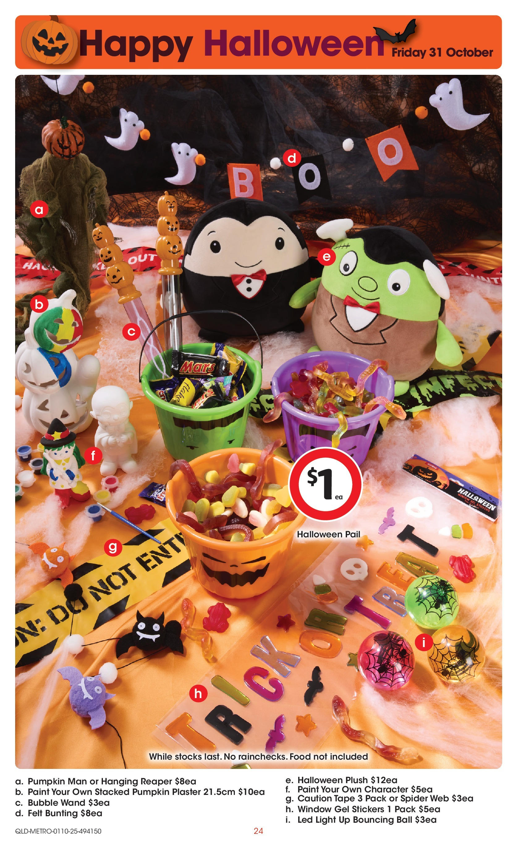 ﻿﻿Coles catalogue valid from 30/09/2025 > Online Australia | Page: 24 | Products: Light, Window, Pumpkin