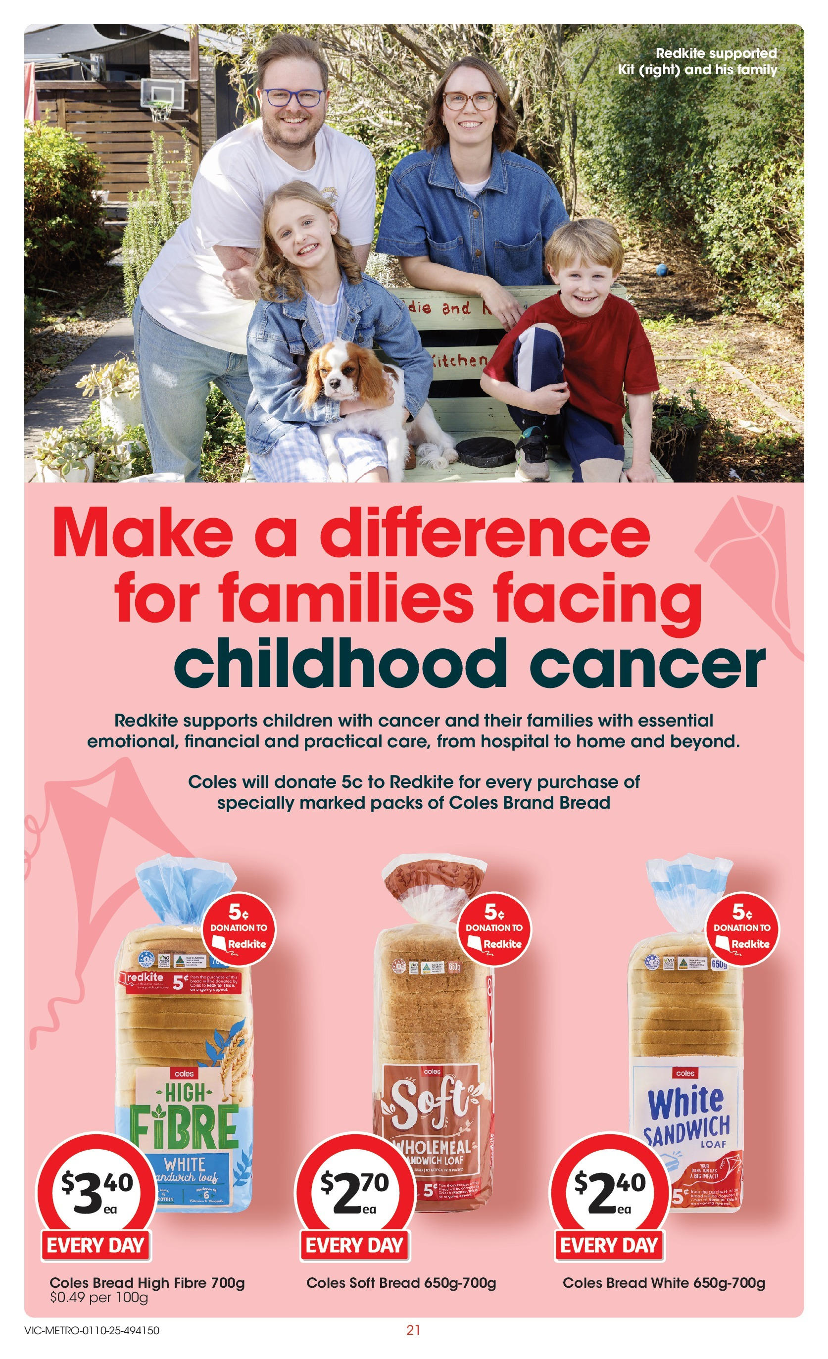 ﻿﻿Coles catalogue valid from 30/09/2025 > Online Australia | Page: 21 | Products: Bread
