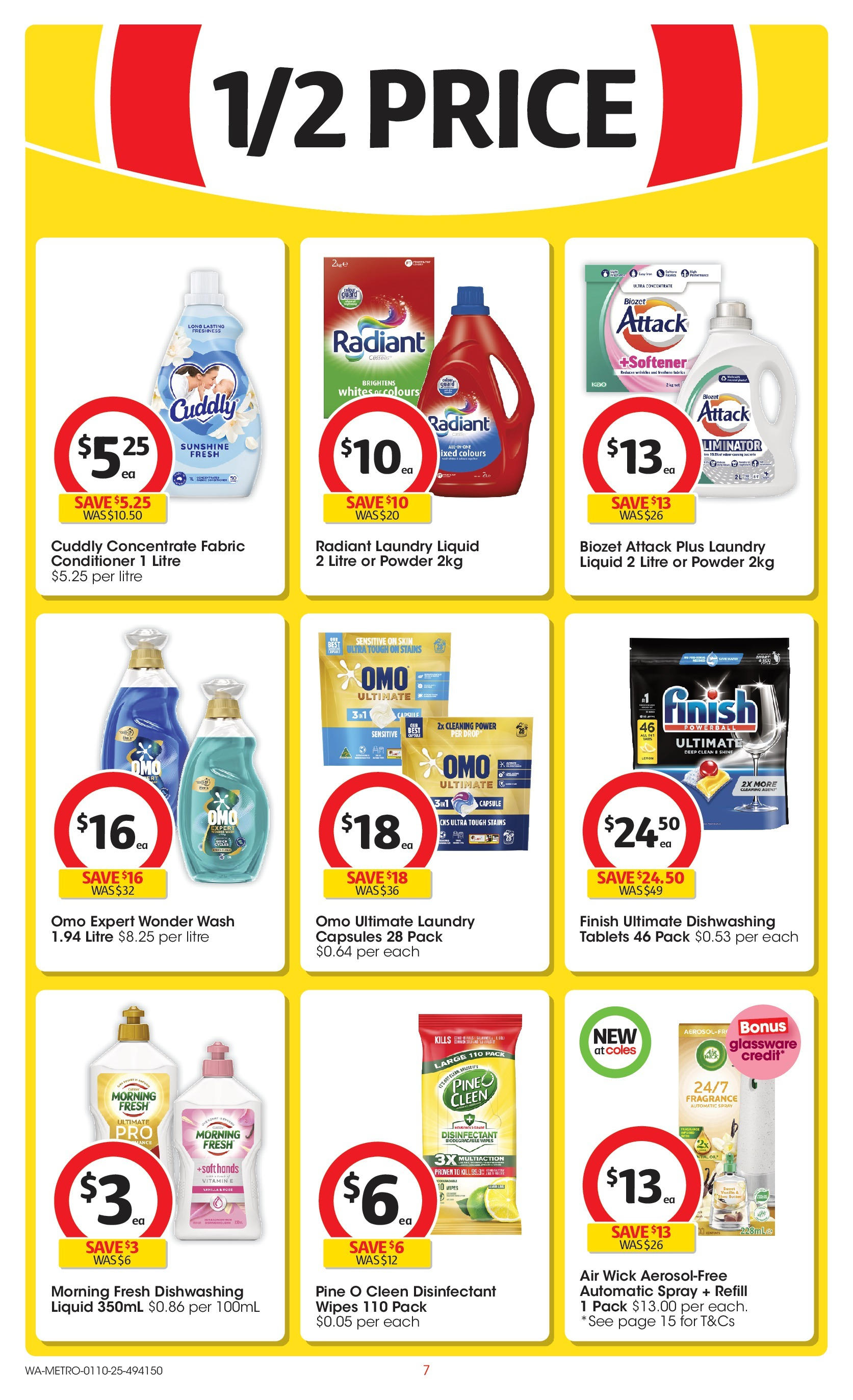 ﻿﻿Coles catalogue valid from 30/09/2025 > Online Australia | Page: 7 | Products: Fragrance, Powder, Tablets, Vitamin