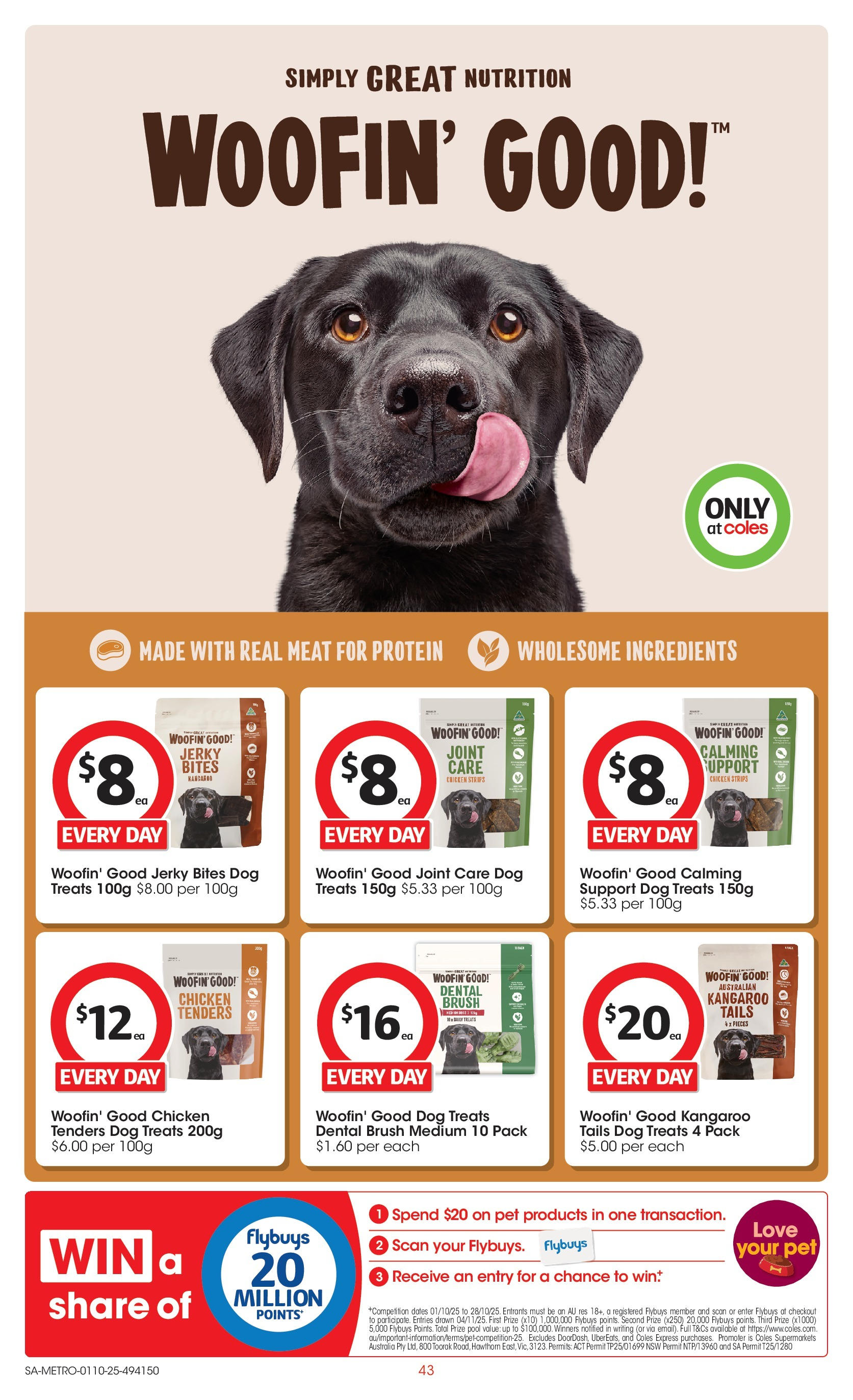 ﻿﻿Coles catalogue valid from 30/09/2025 > Online Australia | Page: 43 | Products: Brush, Chicken, Meat