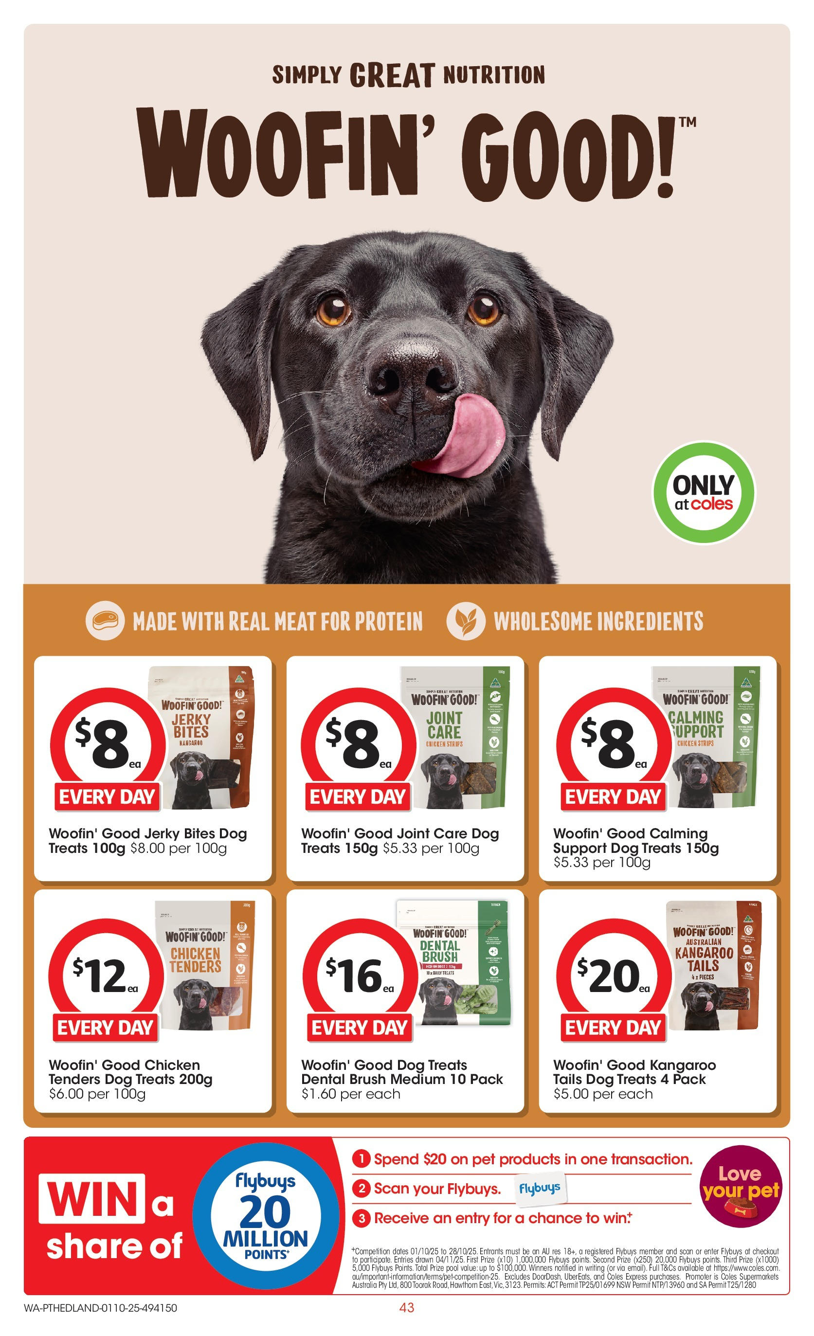 ﻿﻿Coles catalogue valid from 30/09/2025 > Online Australia | Page: 43 | Products: Brush, Chicken, Meat