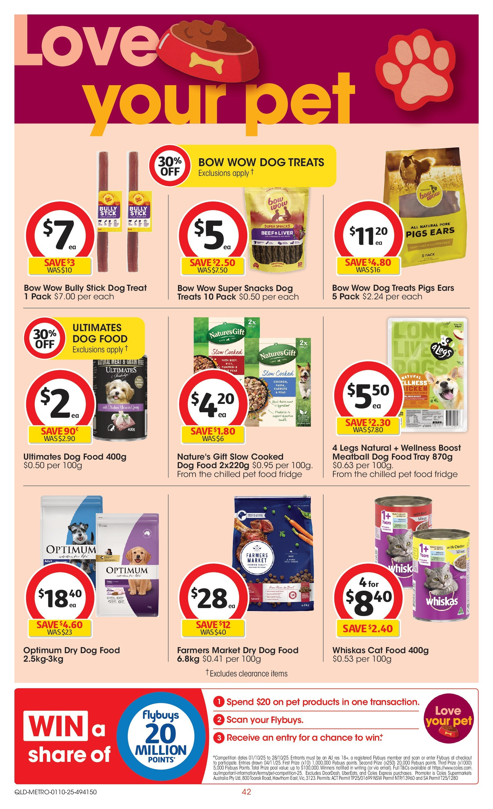 ﻿﻿Coles catalogue valid from 30/09/2025 > Online Australia | Page: 42 | Products: Pork, Beef, Carrots, Pumpkin