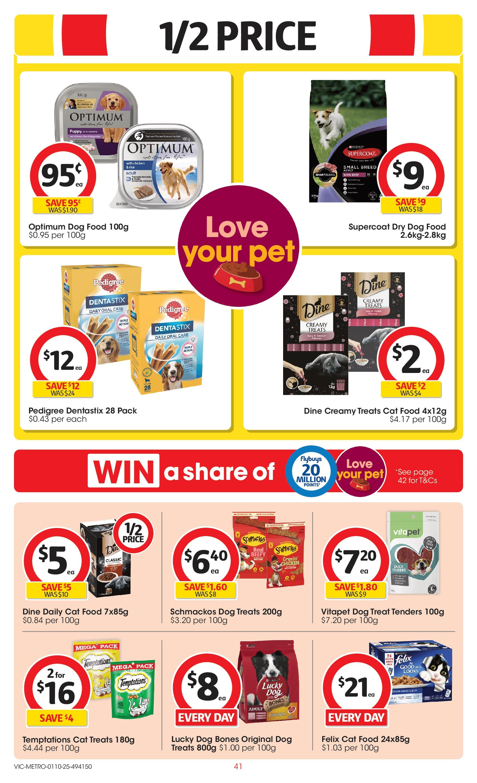 ﻿﻿Coles catalogue valid from 30/09/2025 > Online Australia | Page: 41 | Products: Duck, Chicken, Beef, Dog food