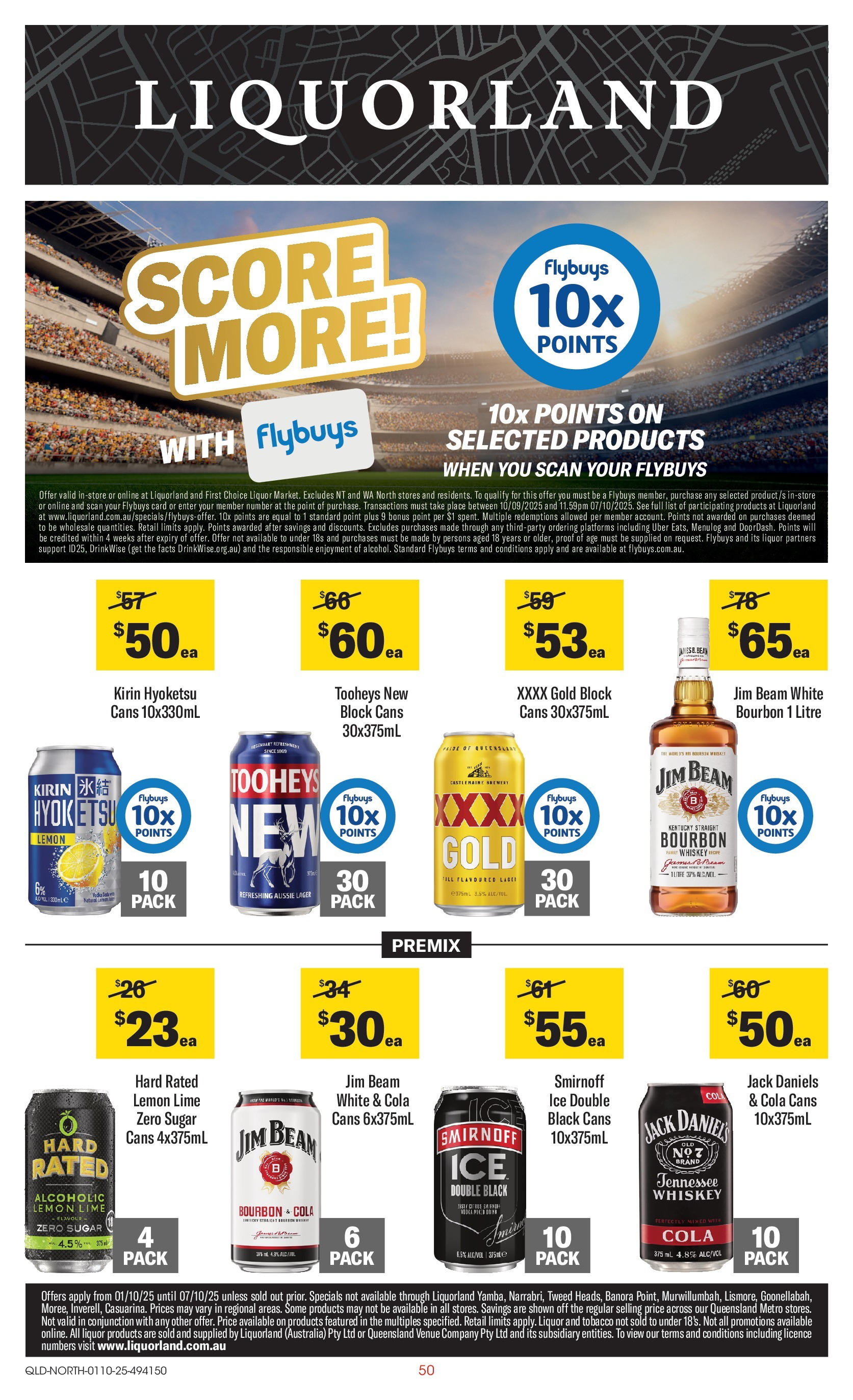 ﻿﻿Coles catalogue valid from 30/09/2025 > Online Australia | Page: 50 | Products: Platforms, Whiskey, Lemon, Lime