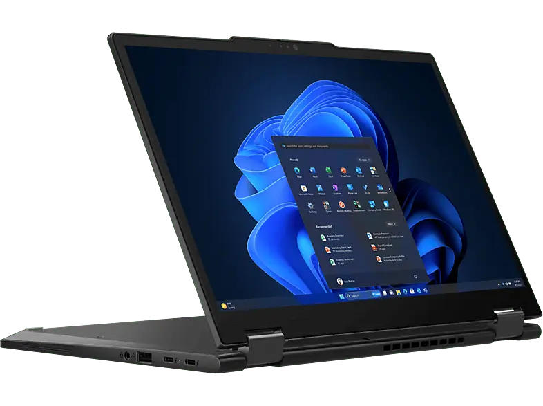 LENOVO ThinkPad X13 2-in-1 Gen 5 Convertible for Business 13,3 Zoll, WUXGA, Intel® Core™ Ultra Prozessor 125U, 16 GB RAM, 512 SSD, Windows 11 Pro, Onboard Graphics, Schwarz