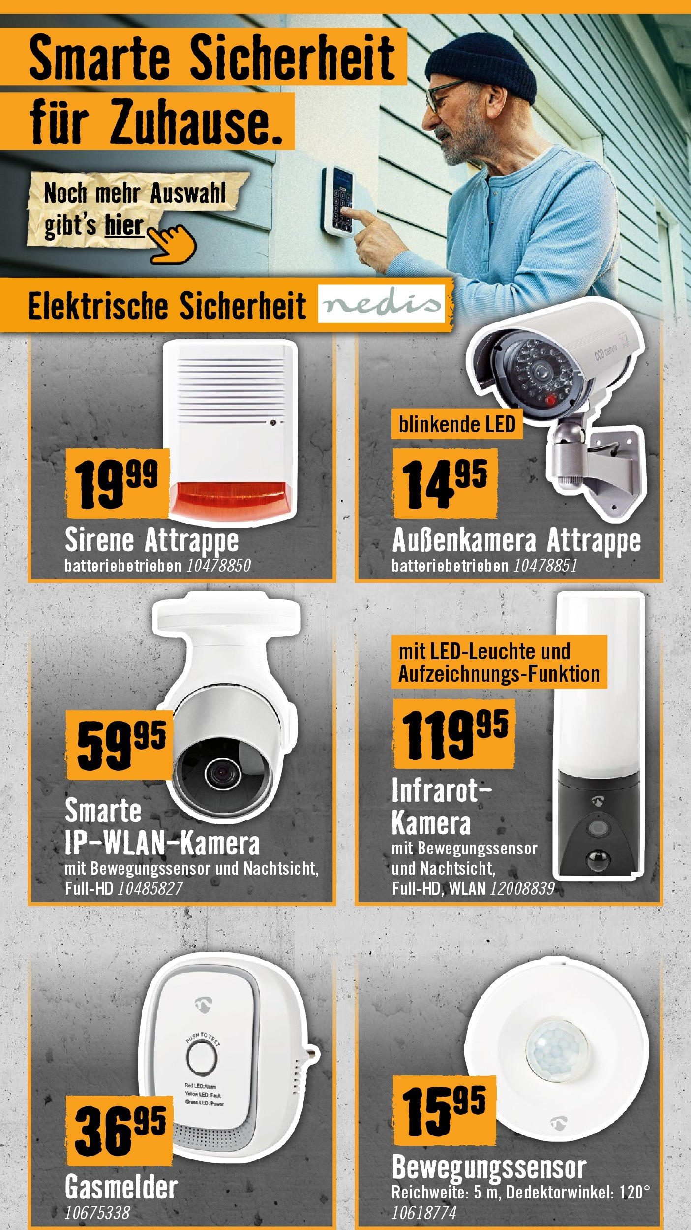 Hornbach Flugblatt von 01.10.2025 - Aktuelle Angebote | Seite: 7 | Produkte: Kamera