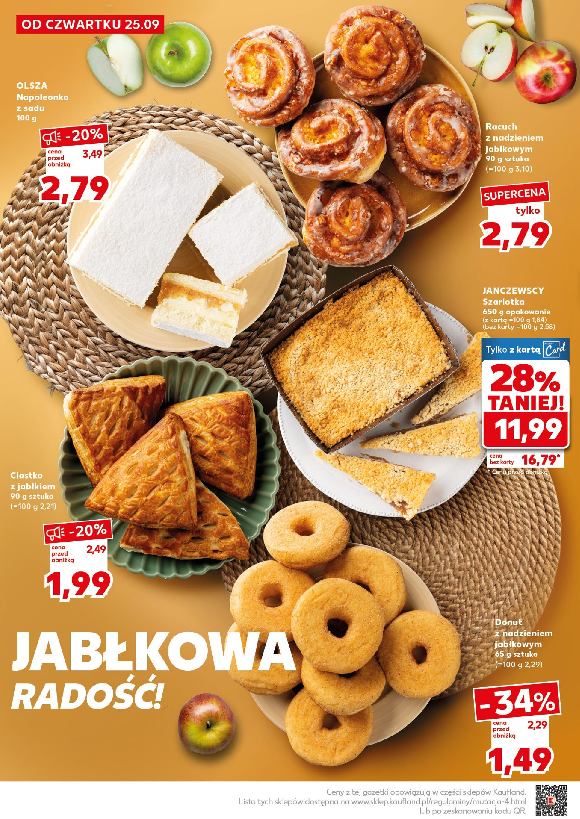 Kaufland gazetka - Super Sobota od 27.09.2025 - od jutra PDF | Strona: 12 | Produkty: Karta, Donut