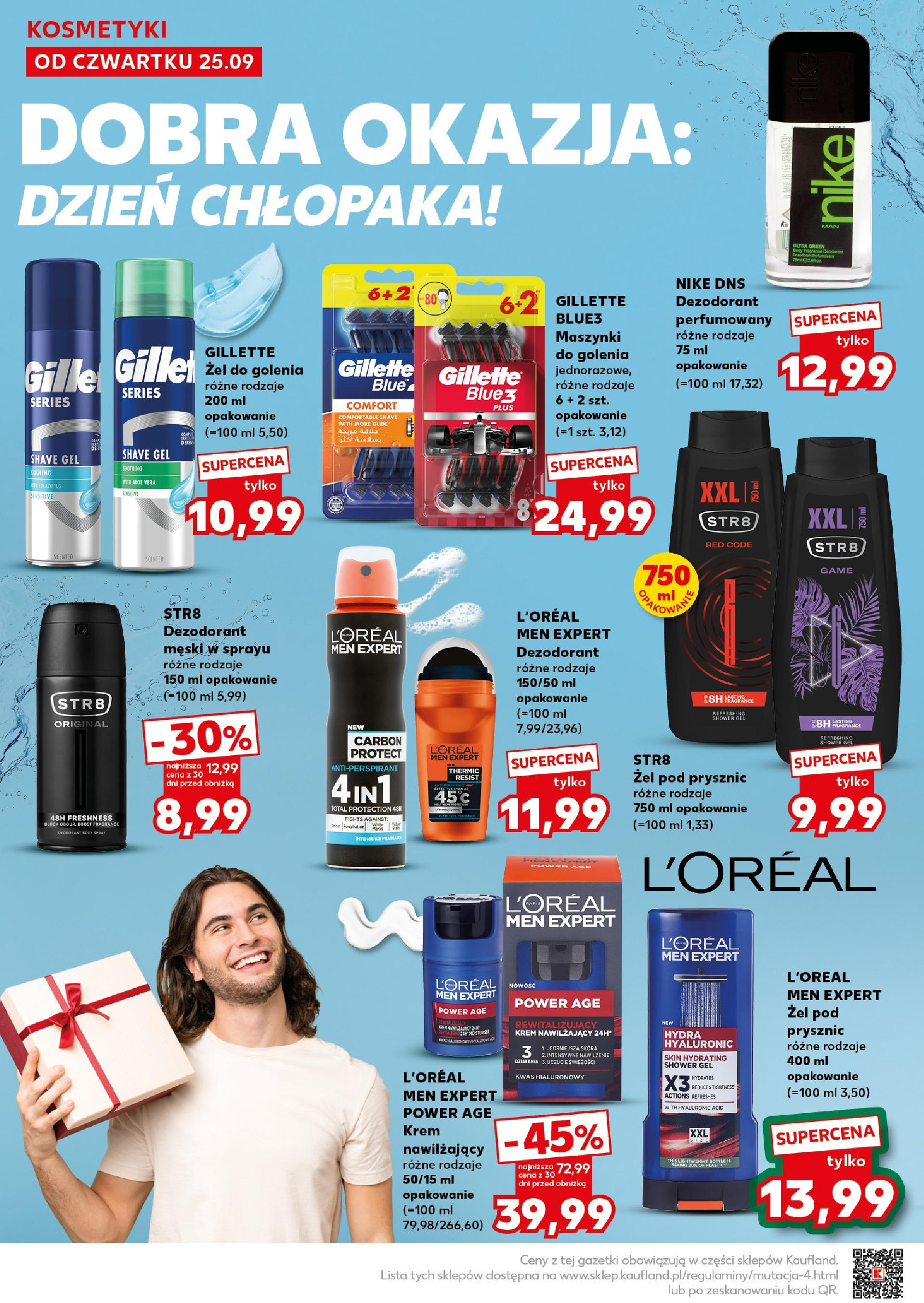 Kaufland gazetka - Super Sobota od 27.09.2025 - od jutra PDF | Strona: 20 | Produkty: Kosmetyki, Prysznic, Body, Krem