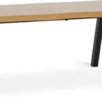 JYSK JYSK Măsuță cafea HALSKOV 70x120 stejar natur/negru