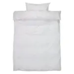 JYSK JYSK Lenjerie pat satin BARBO 140x200 albă