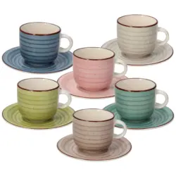 TOGNANA Kaffeebecherset Louise Urban Pastel