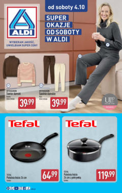 Pogląd oferty "Aldi Gazetka - Super okazje od soboty" - ważna od 04.10.2025