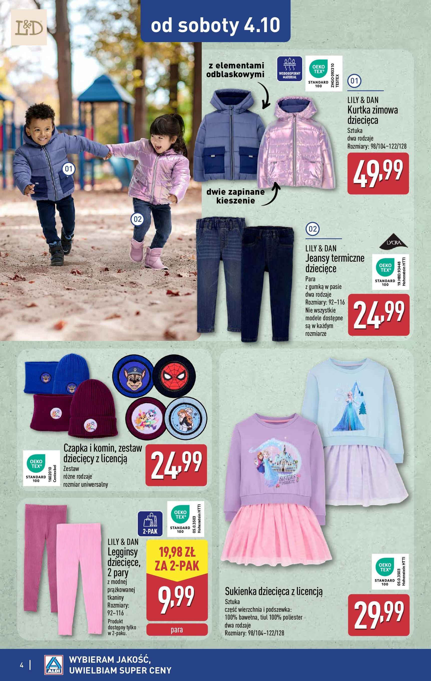 Aldi Gazetka - Super okazje od soboty od 04.10.2025 - Ulotka PDF, promocje | Strona: 4