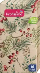 Profissimo Servietten "Flora Winter" 33x33cm