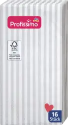 Profissimo Servietten "Streifen" 33x33cm