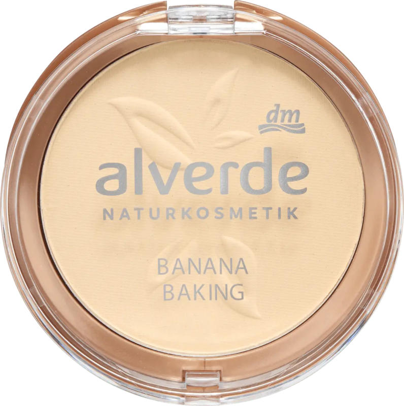 alverde NATURKOSMETIK Puder Banana Baking