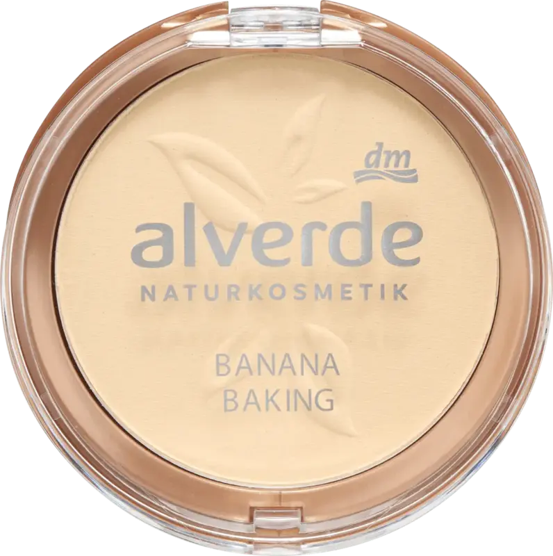 alverde NATURKOSMETIK Puder Banana Baking
