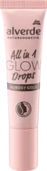 alverde NATURKOSMETIK Highlighter All in 1 Glow Drops 02 Rosy Gold