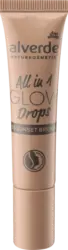 alverde NATURKOSMETIK Highlighter All in 1 Glow Drops 03 Sunset Bronze