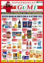 GuM&igrave; Supermercati La spesa all'insegna del vero risparmio - al 19.10.2025