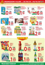 PROMOZIONI VALIDE dal 26/09/25 al 09/10/25