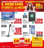 Comet Da Comet il meno caro lo paghi la metà - al 08.10.2025