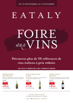Offres à proximité - Prévisualisation de Découvrez - Foire aux Vins valide à partir de 28.09.2025