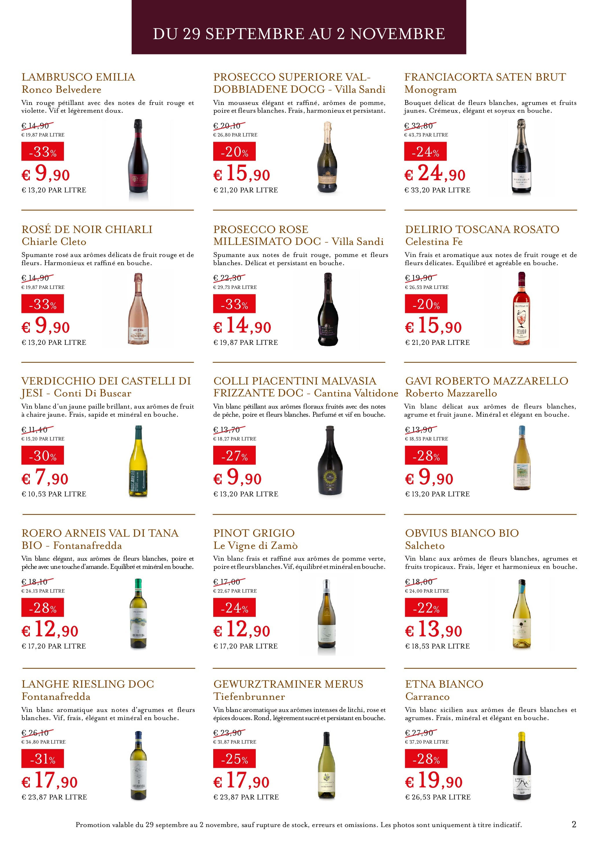 Découvrez - Foire aux Vins 【Octobre】 | Page: 2 | Produits: Vin mousseux, Mousseux, Prosecco, Vin