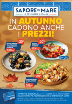 Sapore Di Mare In autunno cadono anche i prezzi - al 02.11.2025