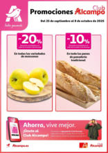 Del 25 de septiembre al 8 de octubre de 2025